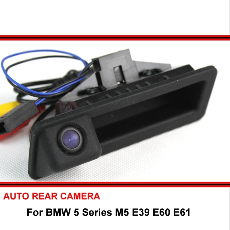 

Ручка багажника OEM для BMW 5 серии M5 E39 E60 E61 HD CCD Автомобильная камера заднего вида для парковки заднего вида с ночным видением