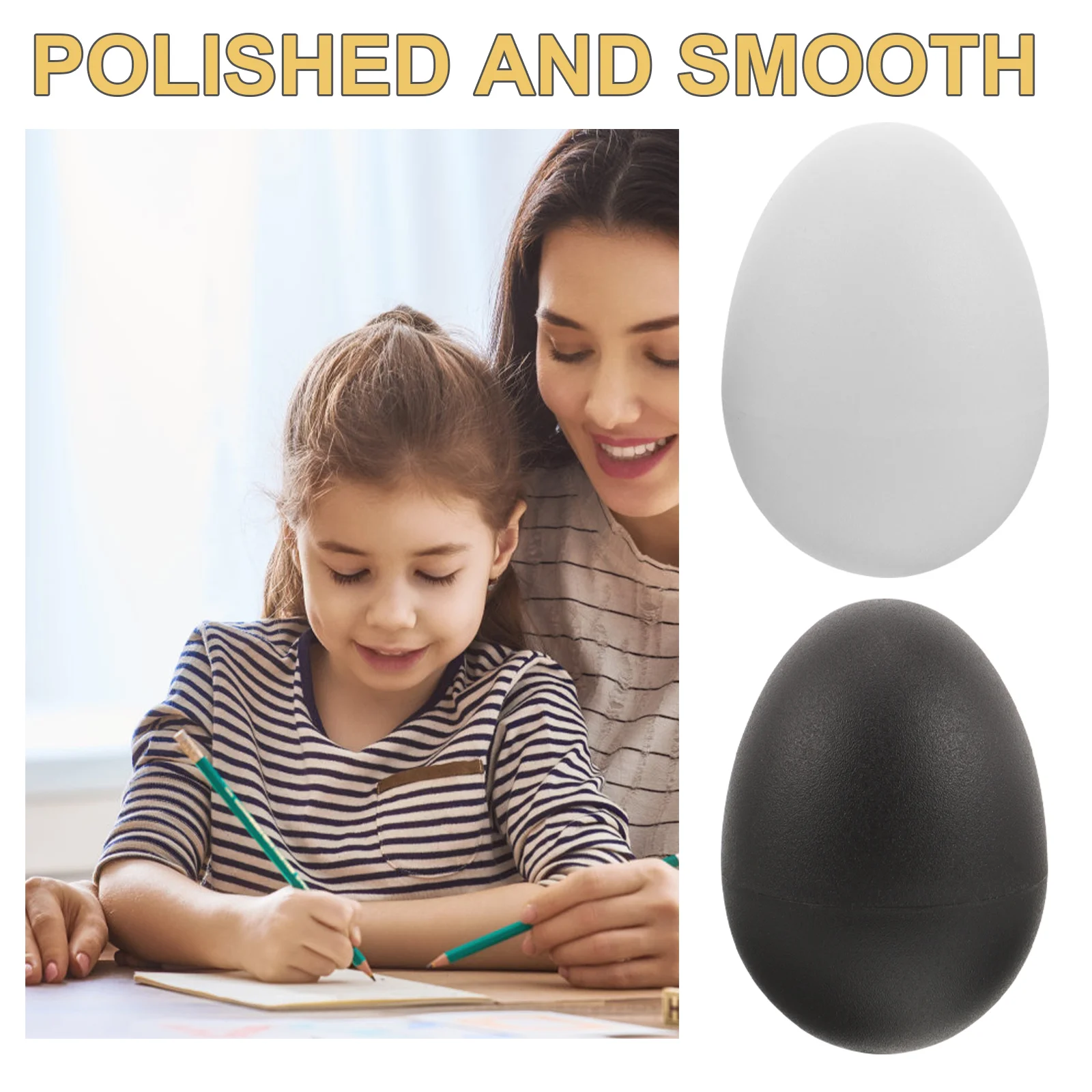 10pcs Maraca Egg Educational Egg Shaker Percussion Instrument Children Plaything