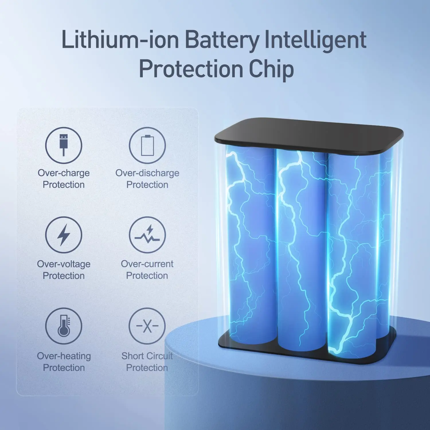 Nastima-bateria Li-ion Recarregável para Faixa Led Câmera Cctv e Roteador Bateria Portátil de 12 Volts Interface Dc5521 12 v 5200mah - Image 5