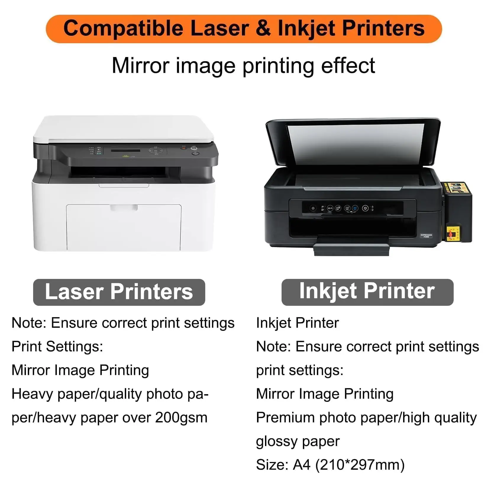 Carta per tatuaggi temporanei stampabile per stampante laser a getto d'inchiostro, decalcomanie per trasferimento di immagini dipinte a mano fai-da-te per carta per tatuaggi personalizzata per il corpo - immagine 2
