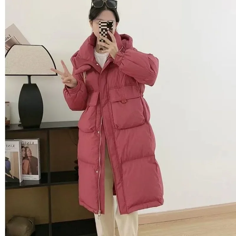 Рисунок 2 - Новинка 2024, женское пуховое пальто из хлопка