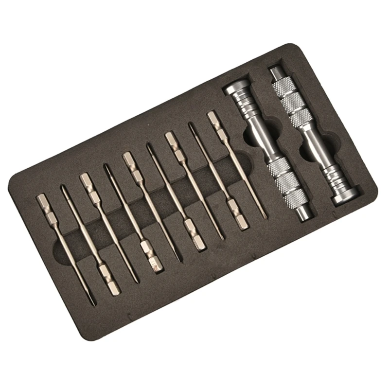 

Professional 11 in 1 Ratcheted Screwdriver Assortment for Electronics Repairs