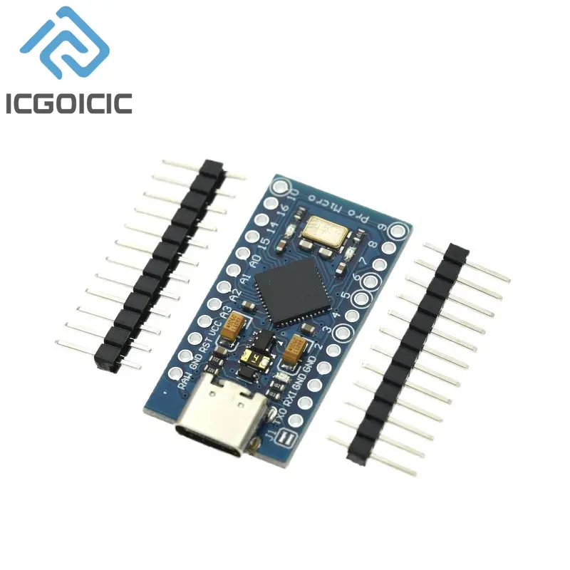 Type-C MICRO USB ATMEGA32U4 Module 5V 16MHz Board For Arduino ATMEGA32U4-AU/MU Controller Pro-Micro Replace Pro Mini image 3