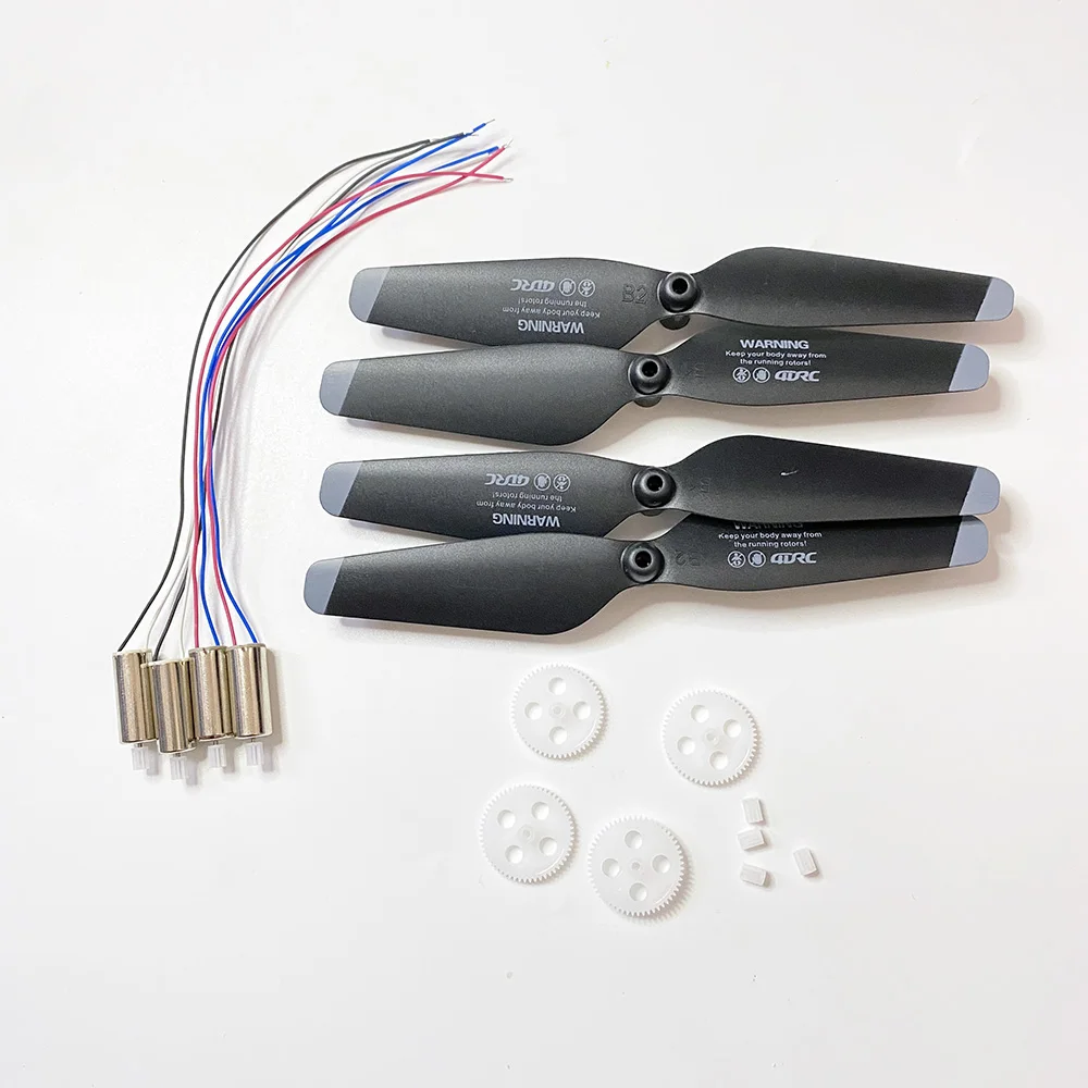 

4D-V12 Propeller Blades Motor Engines Gear Spare Parts for 4DRC V14 V12 RC Drone