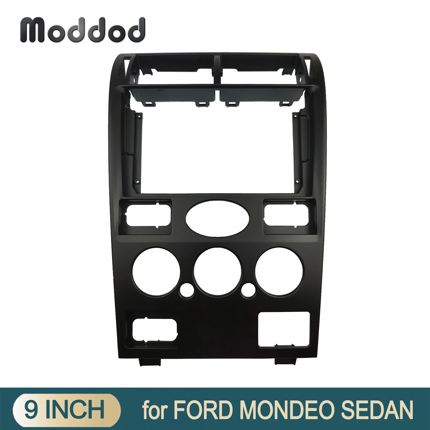 

Frame for Ford Mondeo Sedan 2000-2003 9 INCH Android Audio GPS Navigation Fascia Adapter Cover Dash Refit Kit Stereo Panel Bezel