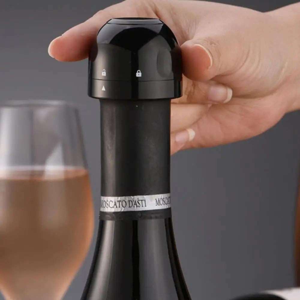 

2pcs Champagne Stopper Leak Proof Bottle Sealer For Sparkling Red Wine Bottle Cap Stopper Vacuum Sealer Wine Accessories