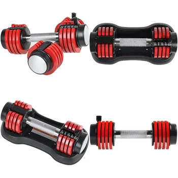 New Adjustable Magnetic Barbell Dumbbells for Men! π₯ 1