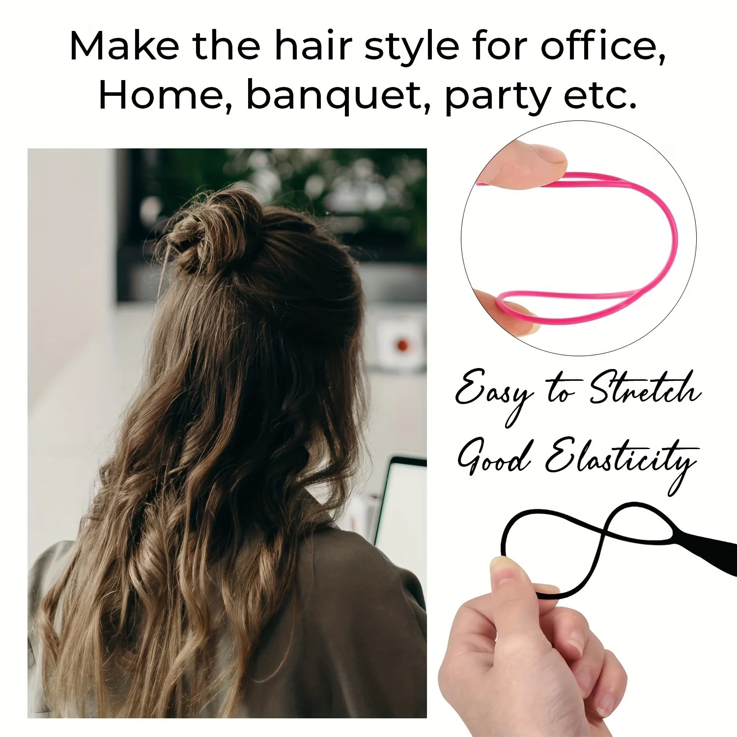 6-teiliges Haarstyling-Werkzeugset für Mädchen: Haaraccessoires, Haarnadeln, Blumenkronen, Styling-Tools, Haarstyling-Devi – Detail 12