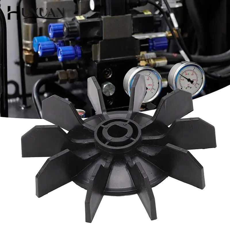 

Black/White Air Compressor Fan Blade 14mm/0.5" Shaft Inner Bore 10 Impeller 135mm Outer Diameter