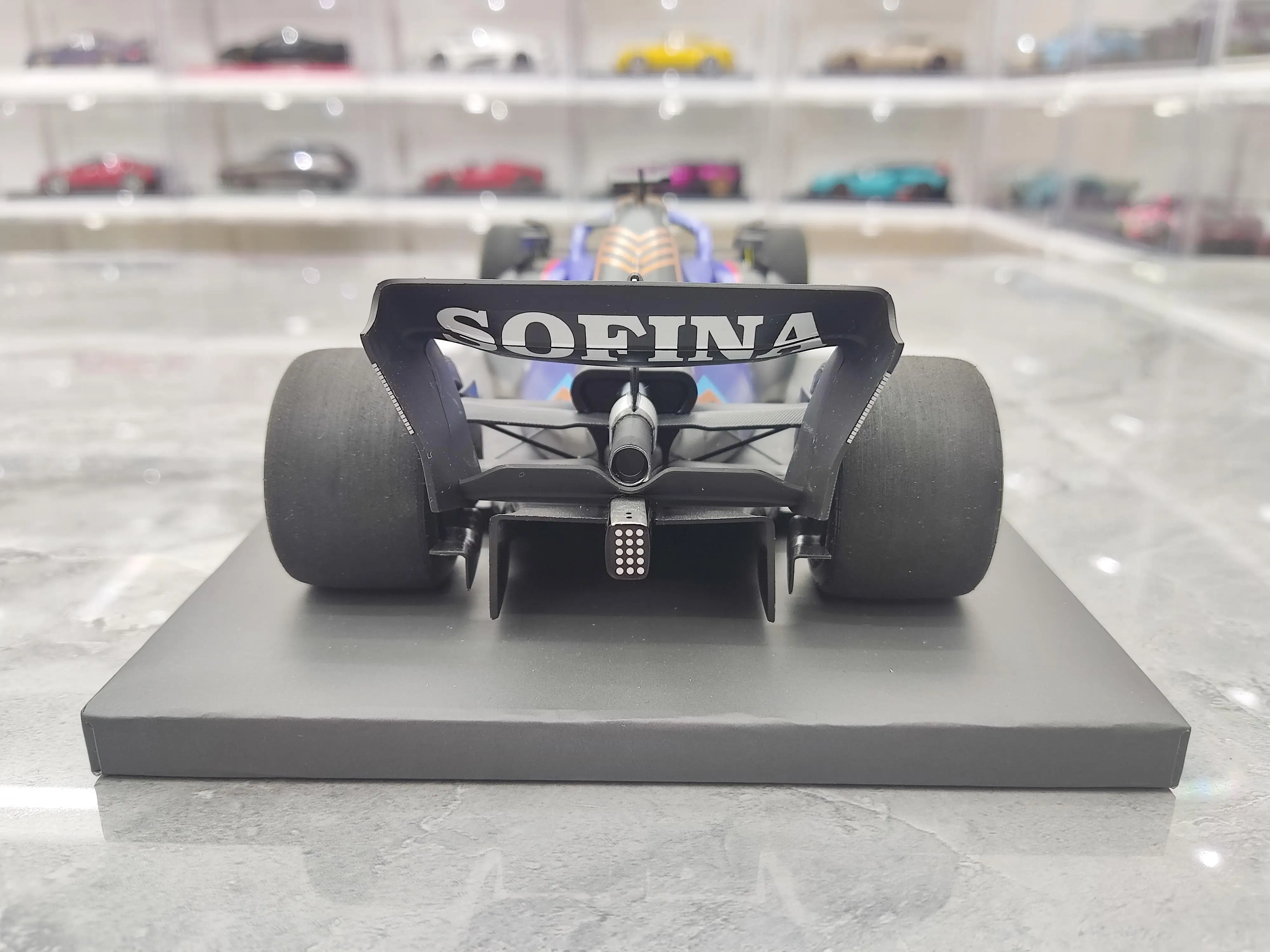 PMA 1/18 ウィリアムズ F1 FW44 アルボン 2022 マイアミGP ミニチャンプス 117220523 1/18 ウィリアムズ レーシング FW44