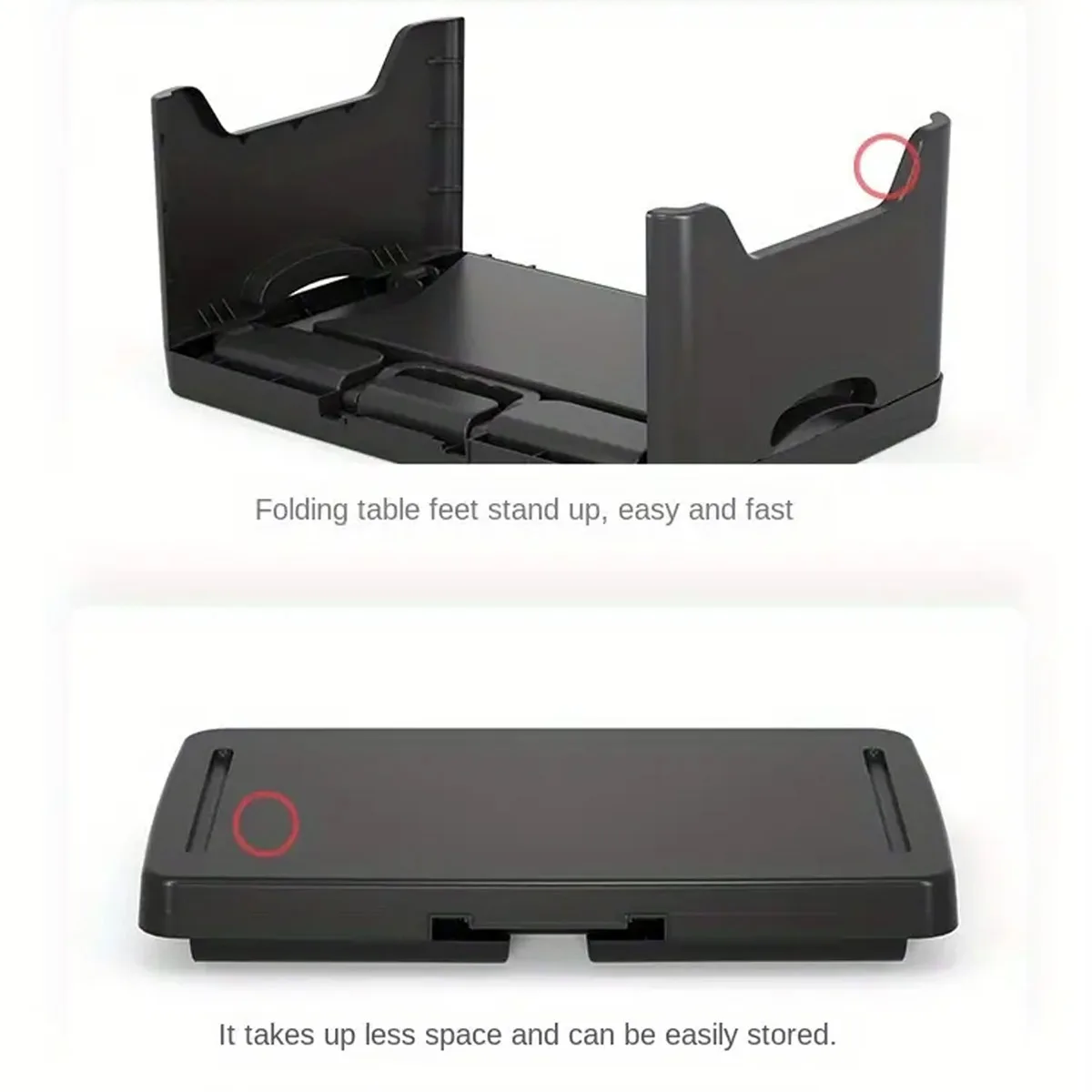 Lazy Portable Folding Table Multifunctional Working Table Notebook Computer Holder Food Trays Living Room Sofa Bed Reading Tools 5