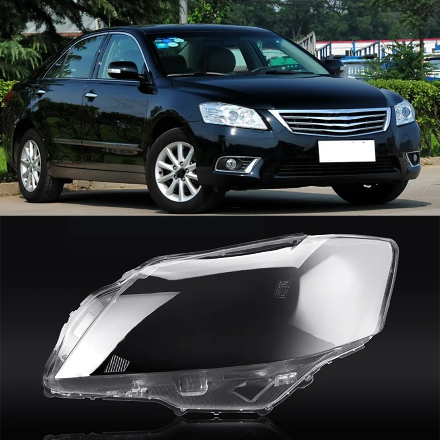 

Car Headlight Cover Glass Lens Shell Auto Lamp Shade Protective Clear Headlamp Light Cover Glass For Toyota Camry 2009 2010 2011