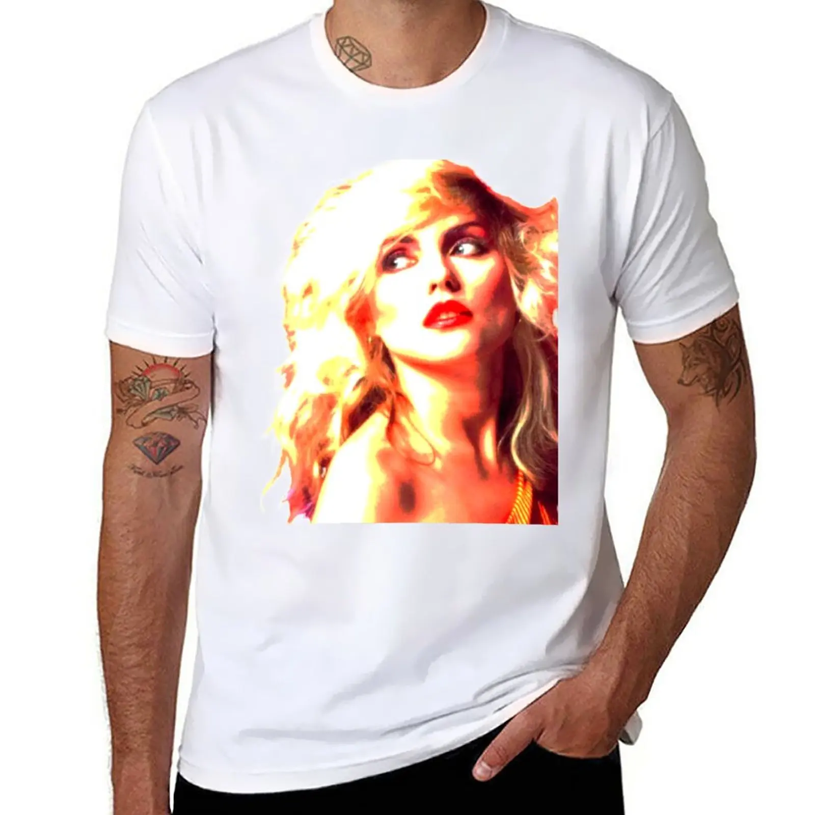 

New Debbie Harry edited T-Shirt heavyweight t shirts sweat shirt black t shirt boys white t shirts mens graphic t-shirts hip hop