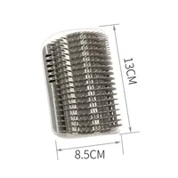 Cat Brush Comb Cat Toy with Catnip Pet Wall Brush Corner Cat Massage Self Groomer Comb Brush Kitten Rubs with A Tickling Comb 2