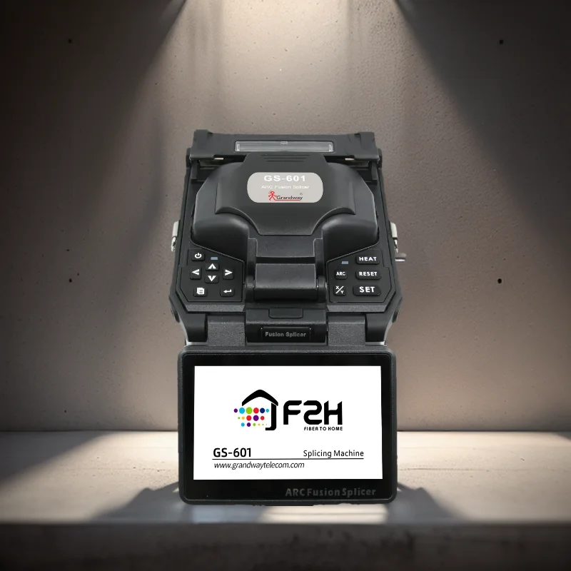 [Grandway Original] GS-601 Automatic Fusion Splicing Machine Fiber Optic Auto Fusion Splicer for ftth