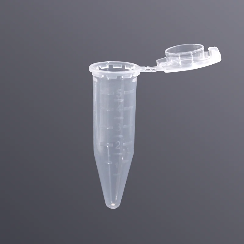 LABSELECT Sterilized centrifuge tube, With snap cap, 5.0ml Centrifuge tube, 100 pieces/pack, MCT-001-500-SC-S
