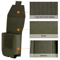 KRYDEX 500D Handcuff Pouch Case MOLLE / Belt Low Profile Cuff Case Holster Duty Belt Vest Law Enforcement Outdoor Hunting Bag 2