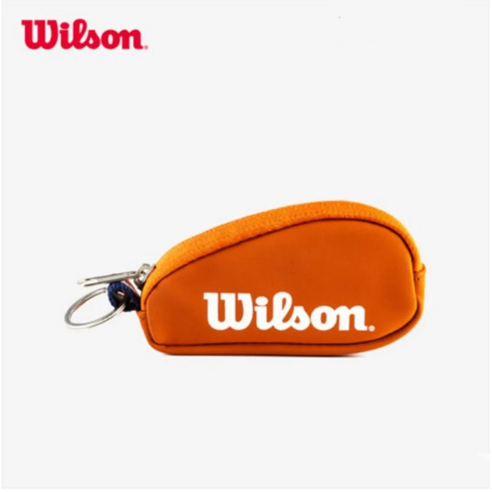 Tennis Key Bag Wilson ROLAND GARROS KEY CHAIN BAG French Open Orange White Handheld Mini RG