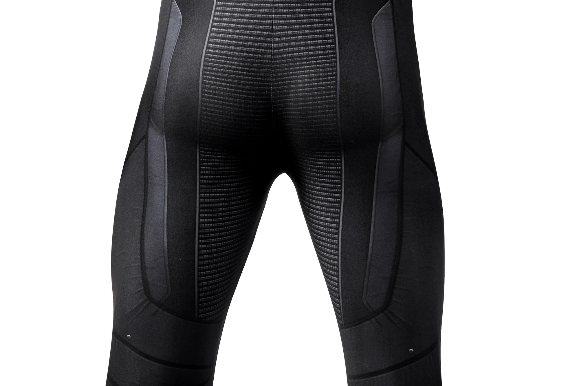 DC-Inspired Batman Spandex Bodysuit Cosplay Costume for Adults and Kids