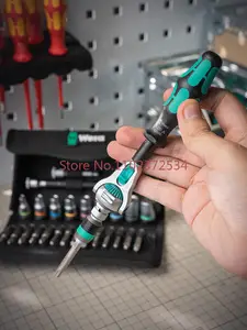 Wera-Juego de puntas de destornillador, herramientas de comprobación PLUS,  1/4 Hex 1/4 Dr 5,5-13mm 05056490001, 39 piezas - AliExpress