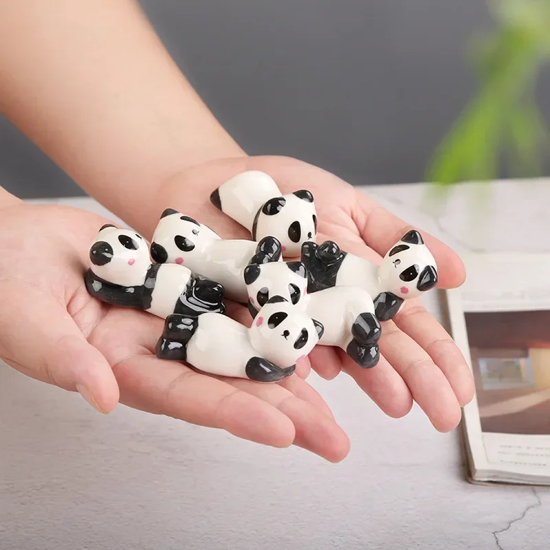 Set Di 2 Paia Di Bacchette Per Sushi Panda, 2 Paia Di Bastoncini Per Set Di 2 Paia Di Bacchette Per Sushi Panda, 2 Paia Di Bastoncini Per