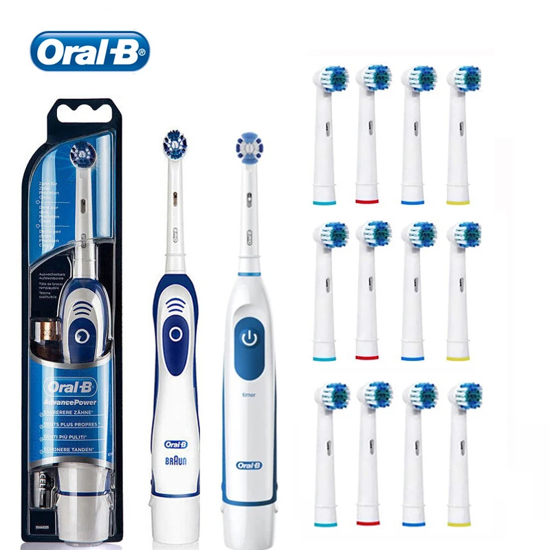 Зубная щетка Oral B с дополнительной сменной насадкой, 4010