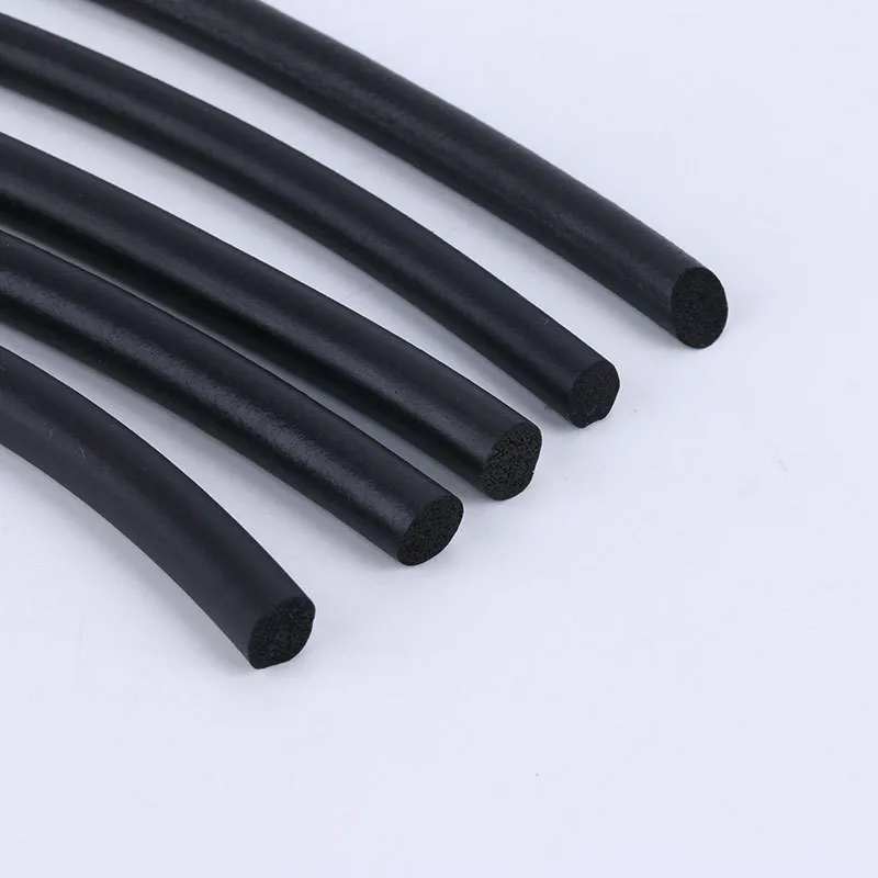 5 M epdm black O auto door seal protector car door rubber foam sealing filler strip weatherstrip round EPDM rubber foaming