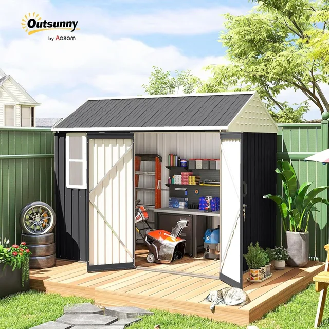 Metal Outdoor Storage Shed 2