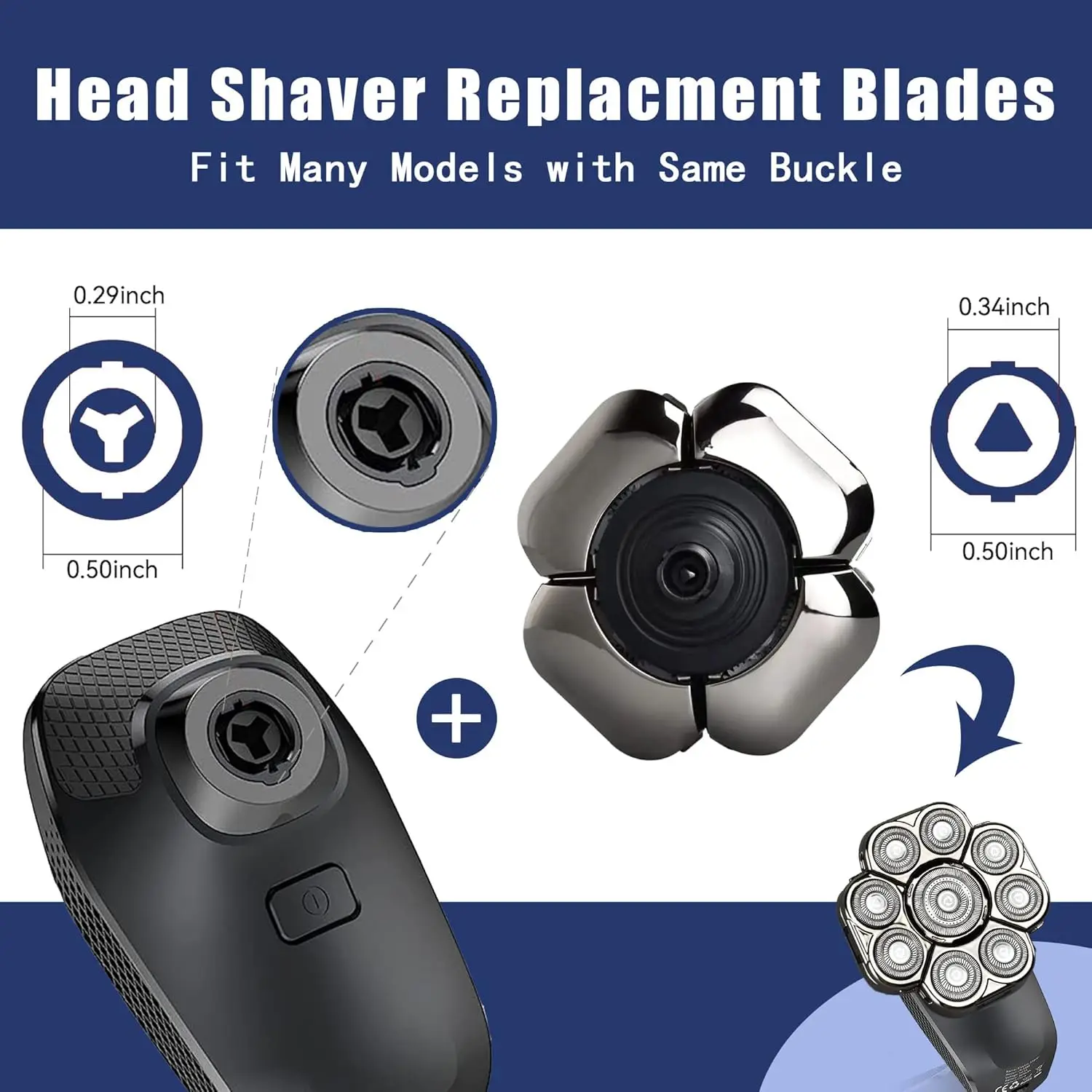 Advanced Floating Waterproof Electric Shaver