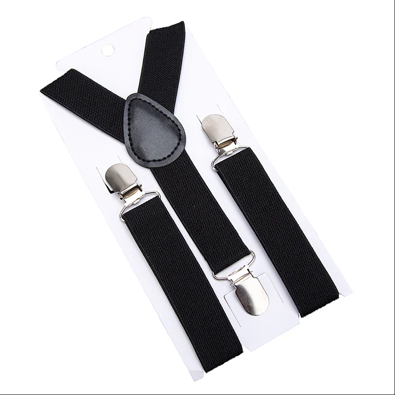 Soild Color Children Belt Baby Boys Girls Tuxedo Suit Jeans Suspenders Clip-on Y-Back Braces Belt Elastic Kids Adjustable children suspenders kids suspenders