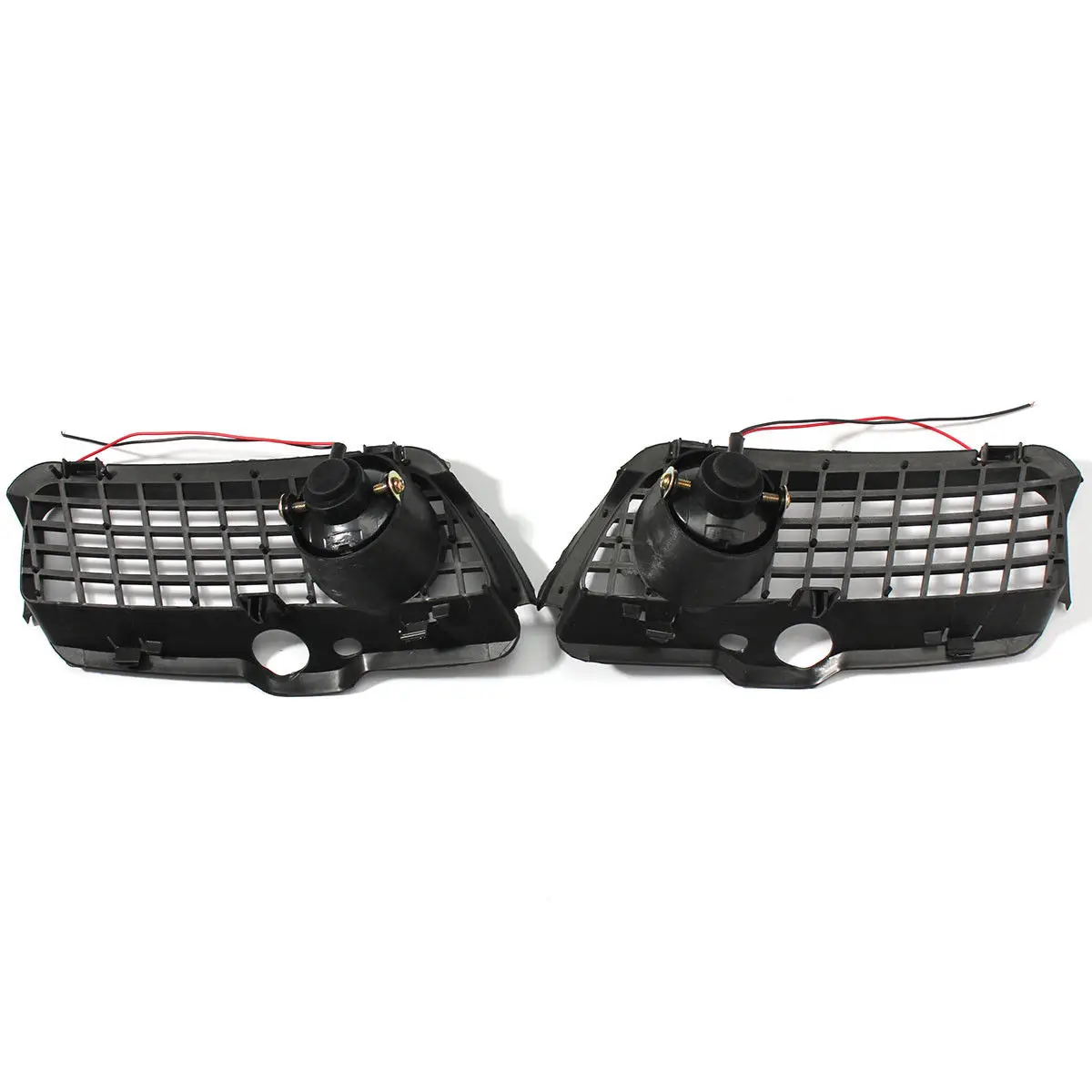 N60R-폭스바겐 MK3 골프 제타 1992-1998 프론트 범퍼 그릴 6000K 화이트 LED DRL 주행 안개등 자동차 액세서리