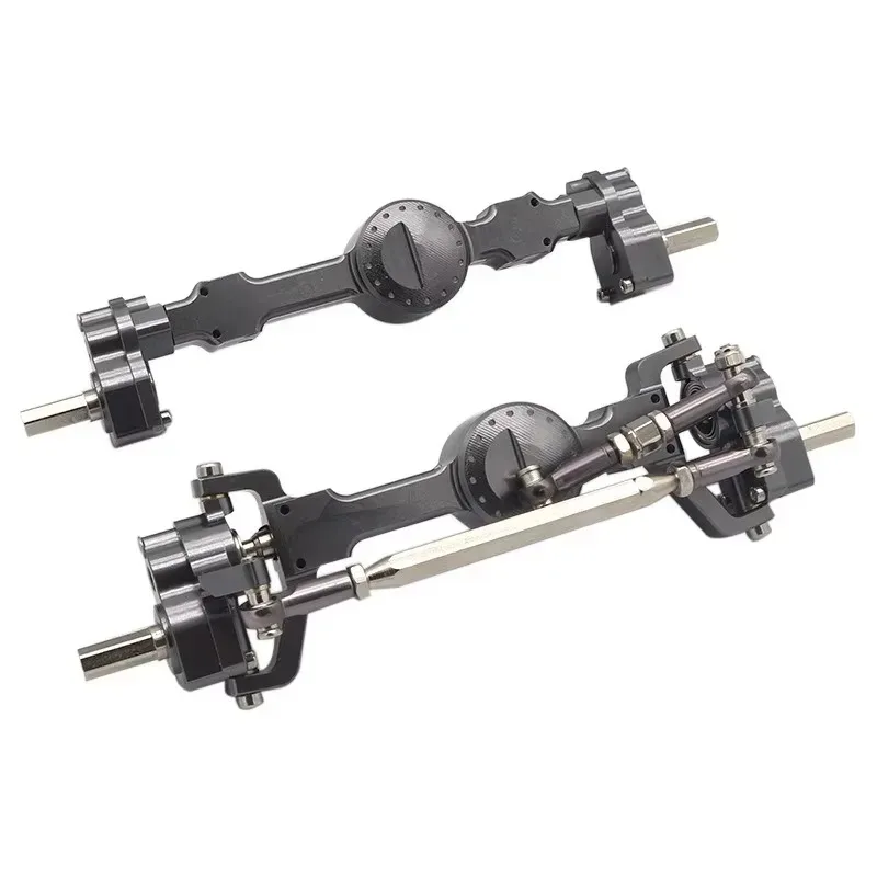 MN 알루미늄 합금 CNC 아노다이징 풀 메탈 프론트 리어 포털 액슬 RC카 업그레이드 1/12 MN MN98 D90 D91 D99 D99S MN90 MN99용