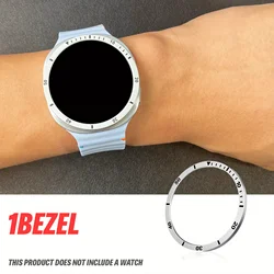 Stylish & Elegant Metal Bezel with Time Markers - Galaxy Watch 8 40mm (Silvery)