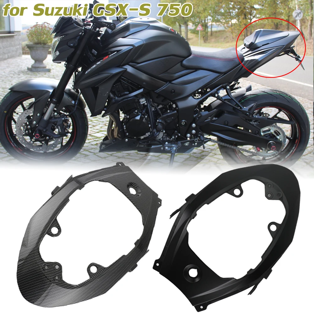 

Motorcycle Accessories Rear Tail Cover Fairing Seat Cowl Panel For Suzuki GSX-S750 GSXS GSX-S 750 GSXS750 2017-2021 2022 Carbon