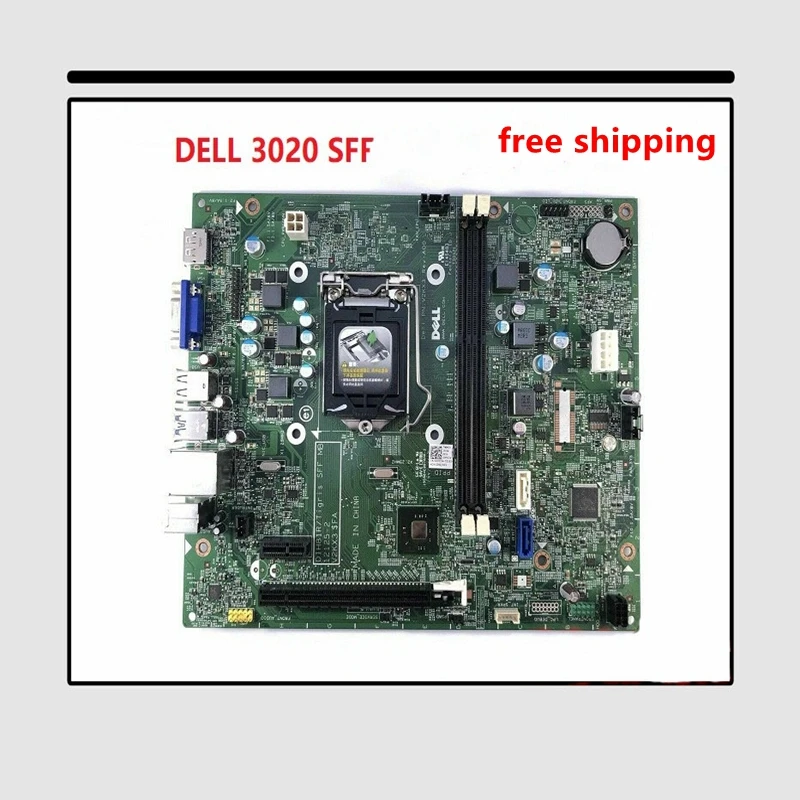 latest motherboard for desktop pc CTO; for DELL Optiplex 3020 Desktop Board DIH81R/Tigris WMJ54 Board 100% Tested Fully Working best motherboard 