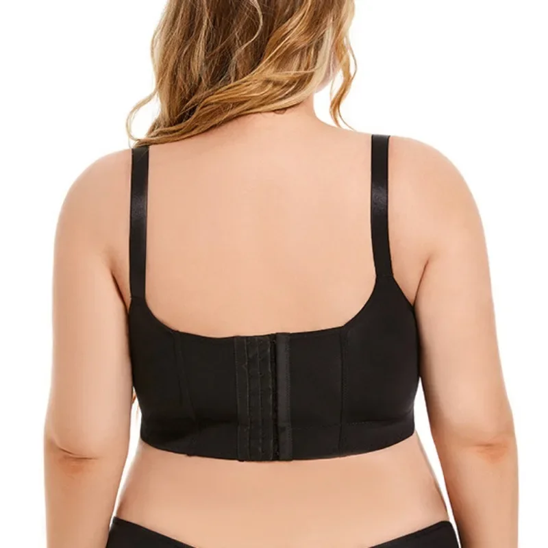 Back Smooth Out Shaper Bra Plus Size Wide Band Bras Shapewear Back Fat Smooth Underwear Top Breast Shapers F Cup 3019
