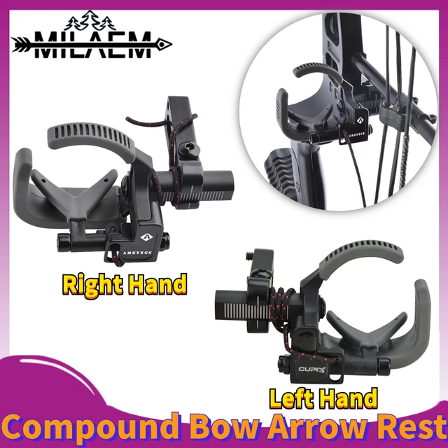 Archery D2 Drop Away Arrow Rest Aluminum Alloy Rubber High Speed Adjustable  Rest for Left/Right Hand Compound Bow Hunting Tools - AliExpress