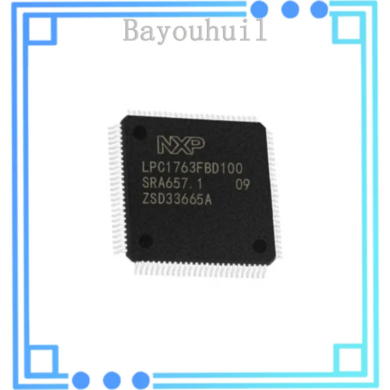 

10PCS LPC1763FBD100 QFP-100 New and Original Integrated Circuit IC Chip Supports BOM List