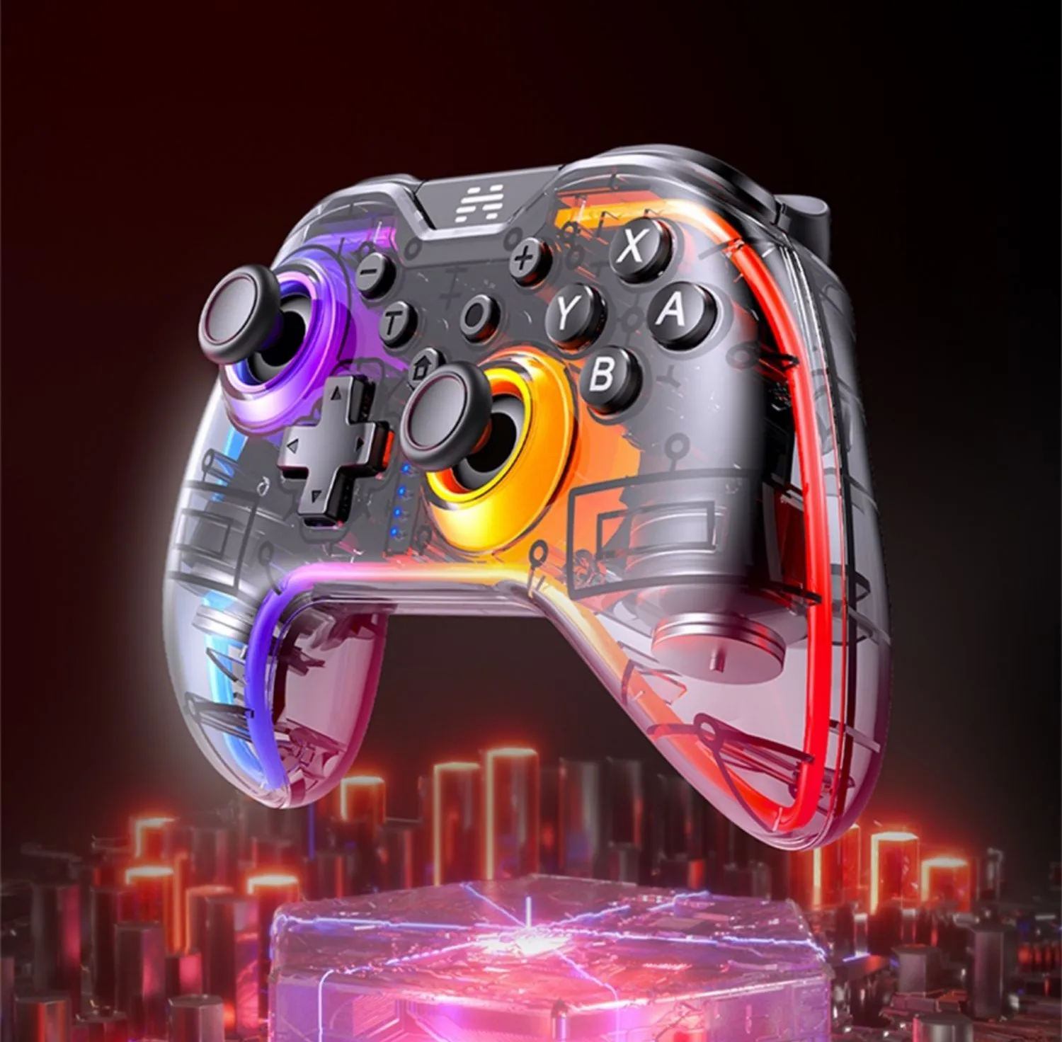 beitong-instant-shadow-deer-pro-bluetooth-wireless-gamepad-transparent-rbg-light-game-handle-controller-for-switch-xbox-steam