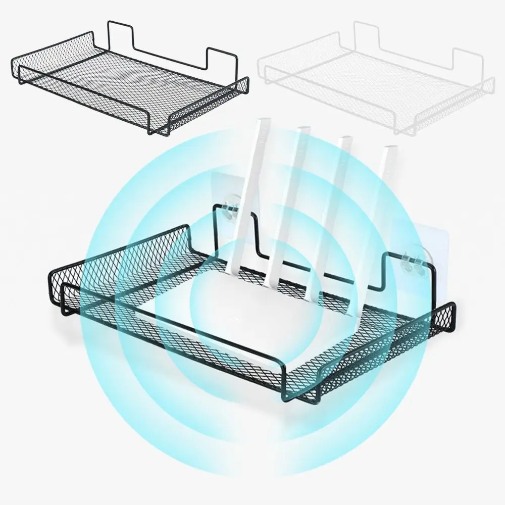 

Useful Sundries Storage Stand Home Office Remote Control Screen Top Shelf Router Holder Set Top Box Bracket Storage Rack