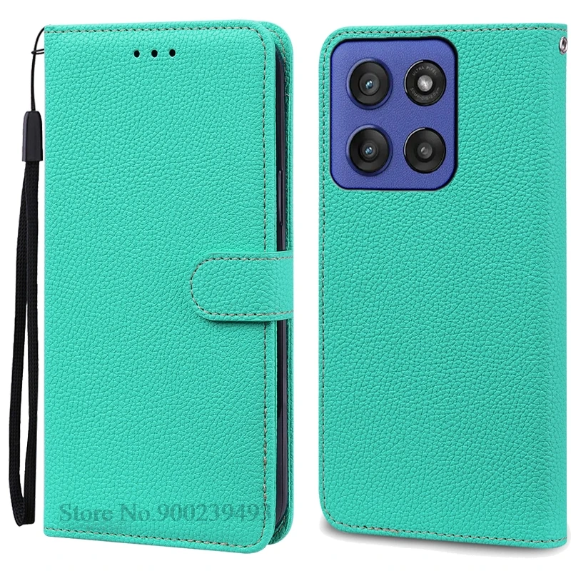 Motorola 5G Leather Wallet Flip Case - Premium Protective Cover
