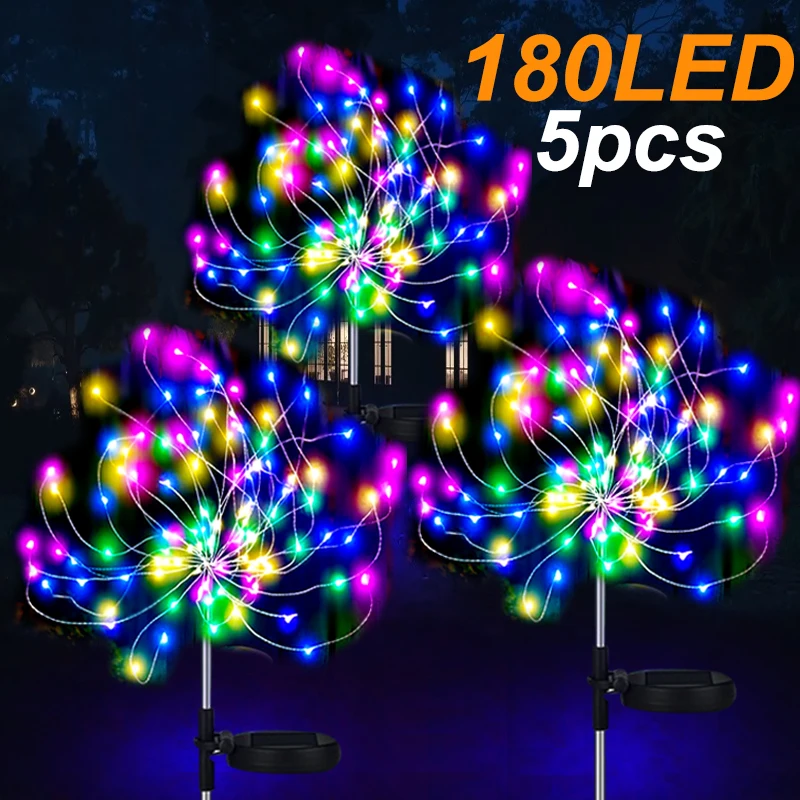Solar Garden Lights Outdoor Waterproof Decor