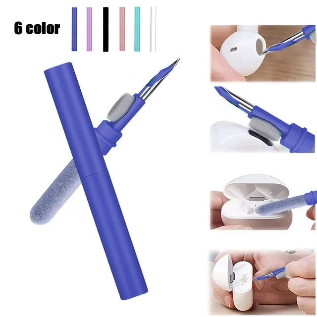 Kit de nettoyage pour Airpods Pro 3 2 1, écouteurs, livres, stylo, brosse,  Bluetooth, étui pour écouteurs, outils pour iPhone, Xiaomi, Huawei -  AliExpress