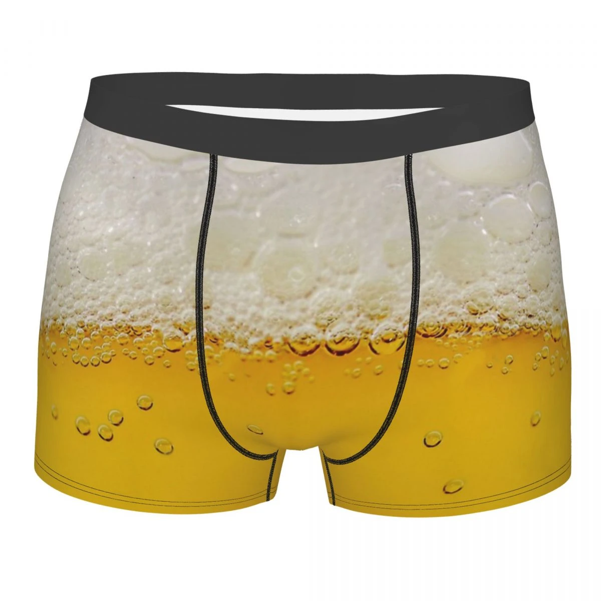 Calzoncillos con diseño de cerveza para hombre, ropa masculina, pantalones cortos ventilados, Bóxer| | - AliExpress