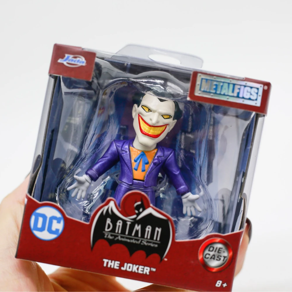 Jada Batman Die Cast Joker & Catwoman Metalfigs Collectible Toy for Fans - Desk & Car Decoration Gift