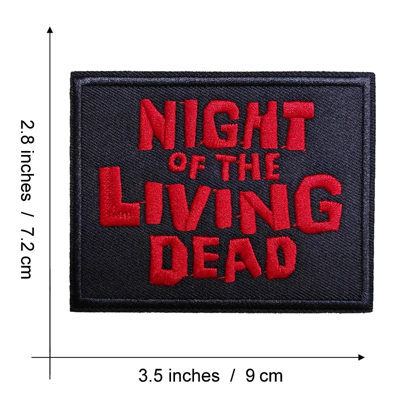 Biohazard Symbol Horror Movie Embroidery Patch - Psycho Clown Halloween Clothing Accessory
