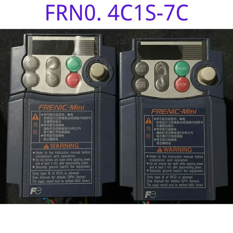 

Бывший в употреблении преобразователь частоты FRN0 4C1S-7C 220 в кВт функциональный тест без повреждений