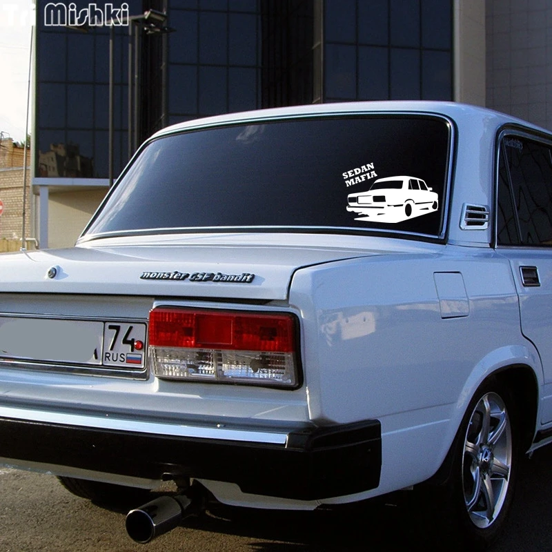 Tri Mishki HZX006 12.7*20cm sedan mafia for vaz lada 2107 car