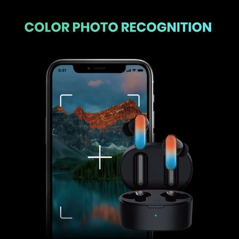 New HHOGene GPods With Light Control TWS Wireless Earbuds ANC Full RGB LEDs IPX4 Bluetooth 5.2 Headphones USB-C World Premiere 5