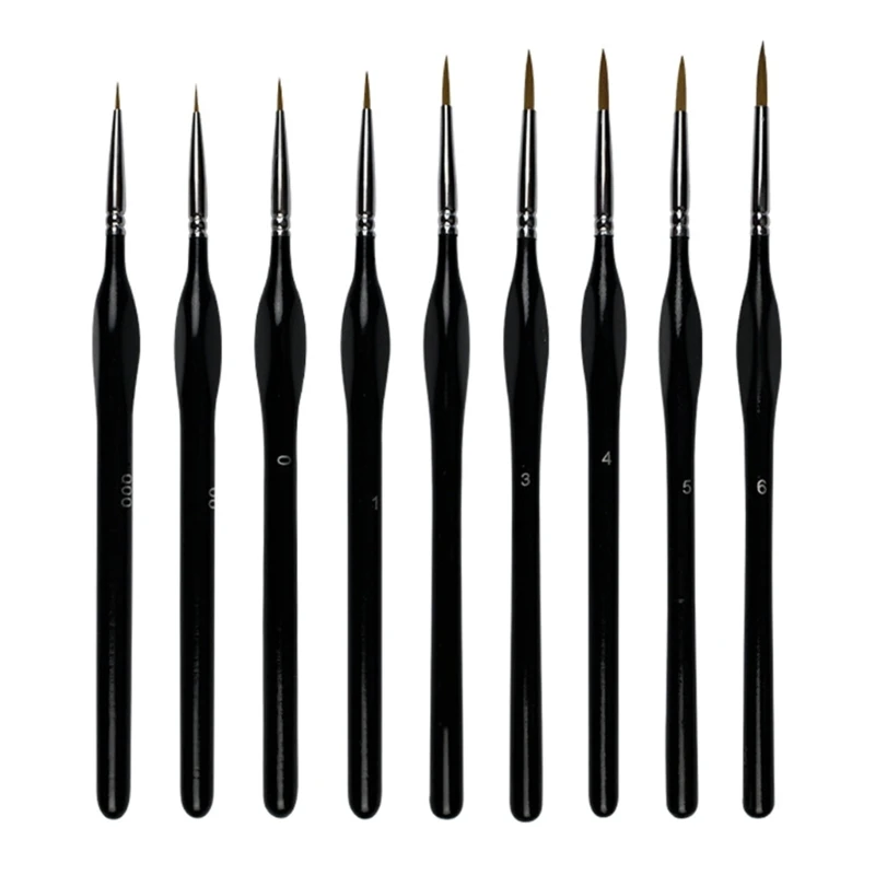 Fine Detail Paint Brush Set Miniature Brushes for Artistic Masterpieces -  AliExpress